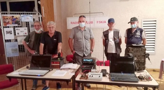 Le radio-club F5KIA au forum des associations d&rsquo;Amilly 2021