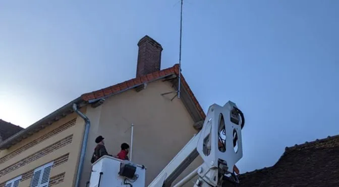 Changement de l&rsquo;antenne du relais VHF F5ZVB 